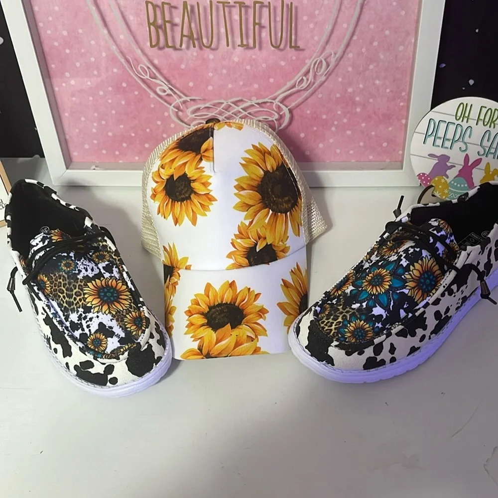 Sunflower baseball hat 🌻🌻🌻🌻 - Picture 2 of 3